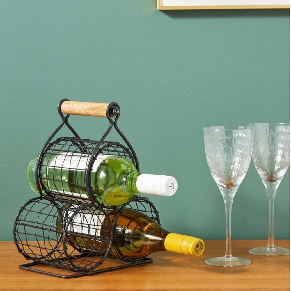 Anthropologie Phoebe Wine Rack - Picture 1 of 6